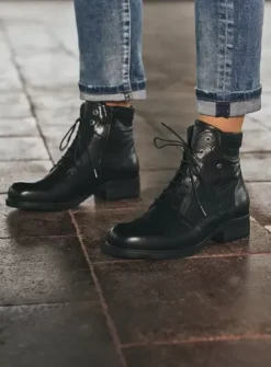 DAMES Wolky Hielspoor|Biker boots|Center