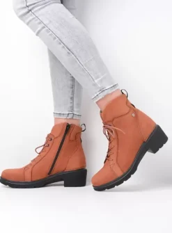 DAMES Wolky Hielspoor|Biker boots|Midi