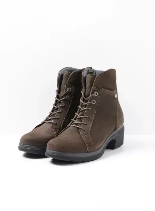 DAMES Wolky Hielspoor|Biker boots|Midi