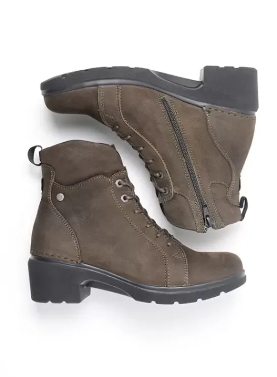 DAMES Wolky Hielspoor|Biker boots|Midi