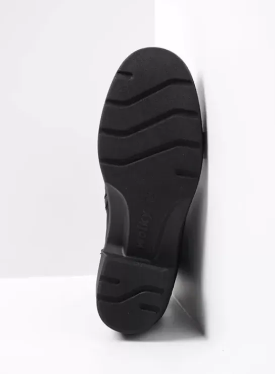 DAMES Wolky Hielspoor|Biker boots|Midi