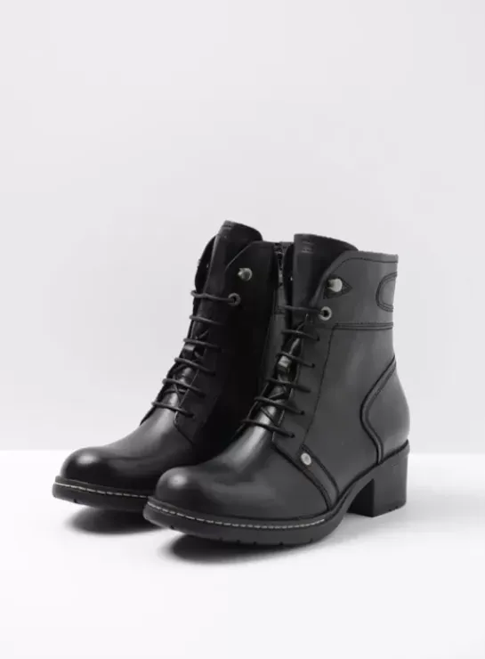 DAMES Wolky Biker boots|Laarzen|Red Deer