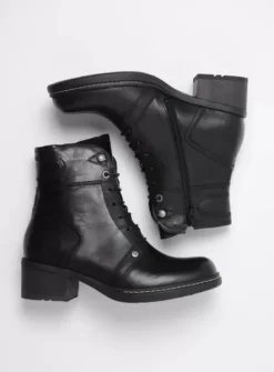DAMES Wolky Biker boots|Laarzen|Red Deer