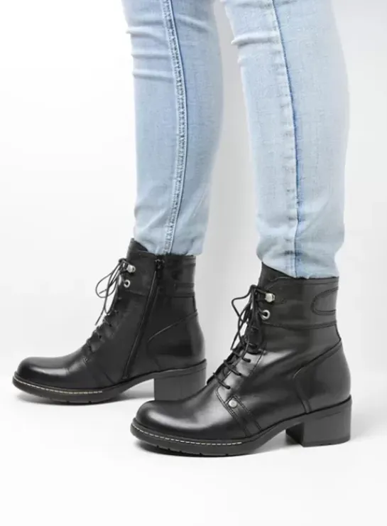 DAMES Wolky Biker boots|Laarzen|Red Deer