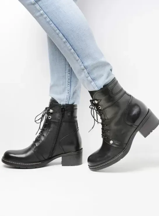DAMES Wolky Biker boots|Laarzen|Red Deer