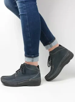 DAMES Wolky Hielspoor|Veterschoenen|Roll Shoot