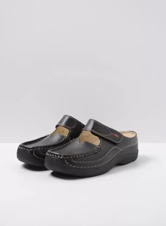 DAMES Wolky Hielspoor|Slippers|Roll Slipper